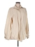 Vince. Tan Long Sleeve Button-Down Shirt Size M - photo 1