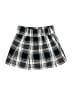 Justice Plaid Silver Skort Size 7 - 8 - photo 2