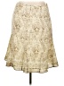 Axcess 100% Polyester Paisley Ivory Formal Skirt Size 14 - photo 1