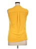 Veronica M. Yellow Sleeveless Blouse Size L - photo 2