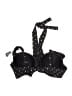 Coco Reef Polka Dots Black Swimsuit Top Size L - photo 2