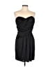 Express 100% Polyester Black Cocktail Dress Size L - photo 1