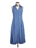 CeCe 100% Polyester Blue Casual Dress Size 6 - photo 1