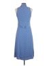 CeCe 100% Polyester Blue Casual Dress Size 6 - photo 2
