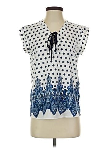 Papaya Short Sleeve Blouse (view 1)