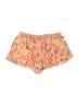 Forever 21 100% Polyester Print Orange Shorts Size M - photo 1