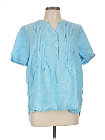 Coldwater Creek Short Sleeve Blouse (view 1)
