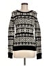 Theory 100% Wool Print Black Wool Pullover Sweater Size M - photo 1