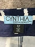Cynthia Rowley Print Blue Shorts Size 12 - photo 3