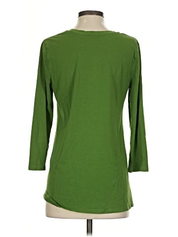 Garnet Hill 3/4 Sleeve T-Shirt (view 2)