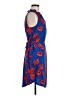 41Hawthorn 100% Polyester Paisley Blue Cocktail Dress Size M - photo 4