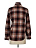 Full Tilt Plaid Brown Long Sleeve Button-Down Shirt Size XS - photo 2