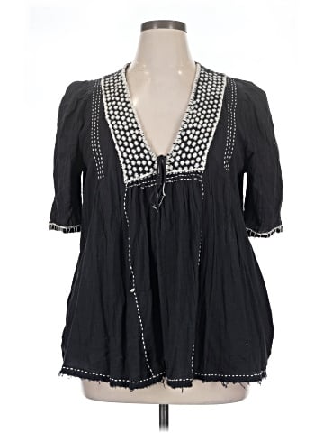 Free People 3/4 Sleeve Blouse (view 1)
