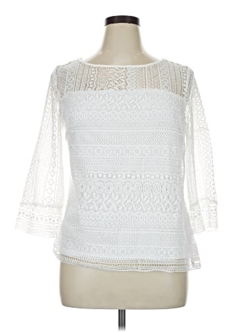 Adiva 3/4 Sleeve Blouse (view 1)