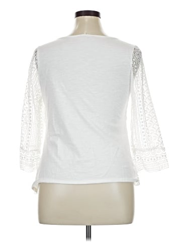 Adiva 3/4 Sleeve Blouse (view 2)