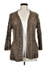 Fresh 100% Acrylic Brown Cardigan Size XL - photo 1