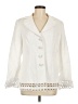 Milano 100% Polyester Ivory Blazer Size 8 - photo 1