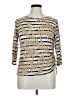 Ruby Rd. Gold 3/4 Sleeve Top Size XL Petite - photo 1