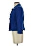 Ann Taylor 100% Nylon Blue Coat Size 4 - photo 5