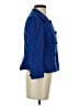 Ann Taylor 100% Nylon Blue Coat Size 4 - photo 4