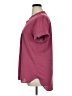Timeson 100% Polyester Burgundy Short Sleeve Blouse Size XL - photo 5