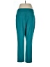 Cato Solid Teal Active Pants Size L - photo 2
