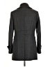 Cole Haan 100% Wool Gray Wool Coat Size 6 - photo 2