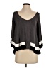Lavish Gray 3/4 Sleeve Top Size S - photo 1