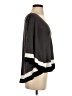 Lavish Gray 3/4 Sleeve Top Size S - photo 4