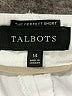 Talbots Solid Ivory Khaki Shorts Size 14 - photo 3