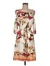 Hale Bob Print Tan Casual Dress Size M - photo 1