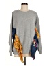 Free People Paisley Gray Pullover Sweater Size M - photo 1