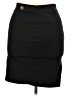 Express Solid Black Formal Skirt Size 10 - photo 2