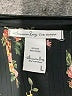 American Rag Cie 100% Polyester Black 3/4 Sleeve Blouse Size L - photo 7
