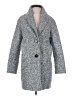 Topshop 100% Polyester Gray Coat Size 2 - photo 1