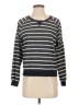 Aventura Stripes Gray Pullover Sweater Size S - photo 1