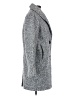 Topshop 100% Polyester Gray Coat Size 2 - photo 4