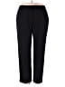 Sigrid Olsen Solid Black Dress Pants Size 18 - photo 1