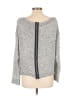 Missguided Metallic Silver Pullover Sweater Size 10 - photo 2