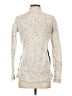 Bar III Tweed Silver Turtleneck Sweater Size XS - photo 2
