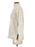 Bar III Tweed Silver Turtleneck Sweater Size XS - photo 5