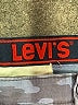Levi's Camo Blue Cargo Shorts Size 14 - photo 3