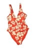Primark Print Orange One Piece Swimsuit Size XL - photo 1