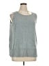 Marla Wynne Silver Sweater Vest Size XL - photo 1