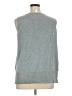 Marla Wynne Silver Sweater Vest Size XL - photo 2