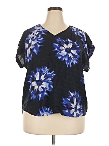 Simply Vera Vera Wang Short Sleeve Blouse (view 1)