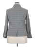 Norton McNaughton 100% Polyester Houndstooth Gray Long Sleeve Blouse Size 18 Petite - photo 2