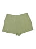 L'Agence 100% Linen Solid Green Shorts Size 31 waist - photo 2