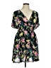 Torrid Tropical Black Swimsuit Cover Up Size 1X Plus (1) - photo 1