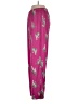 Walmart 100% Recycled Polyester Paisley Pink Casual Pants Size S - photo 5